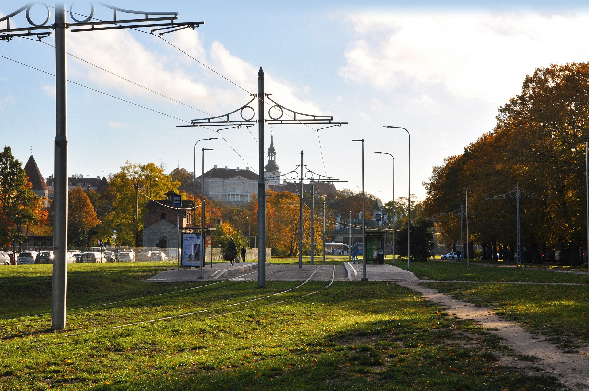 трамвайные пути Таллин