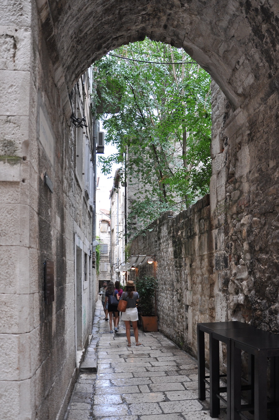 Split улочка старого города