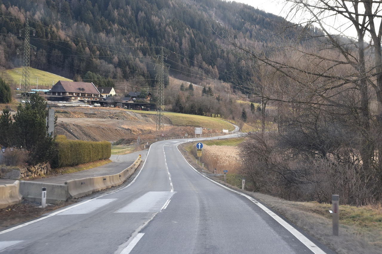 дорога в Австрии