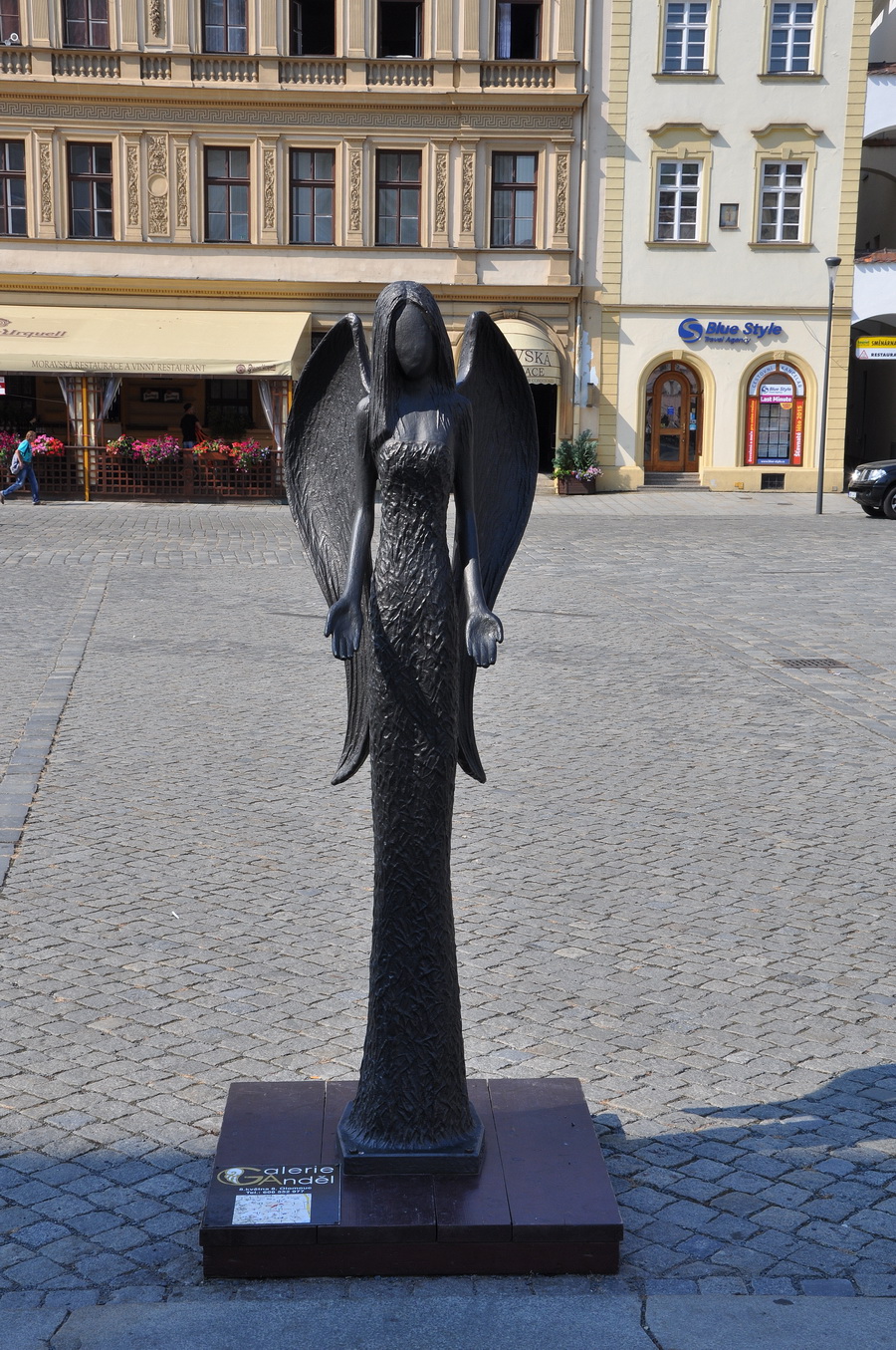 Скульптура на Верхней площади Оломоуца