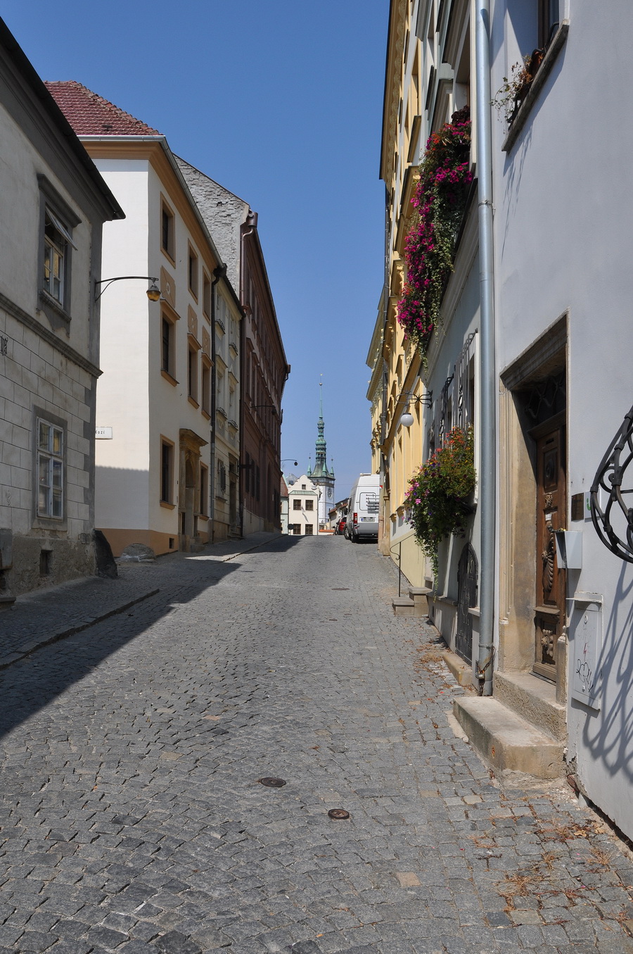 улица старого города Оломоуц