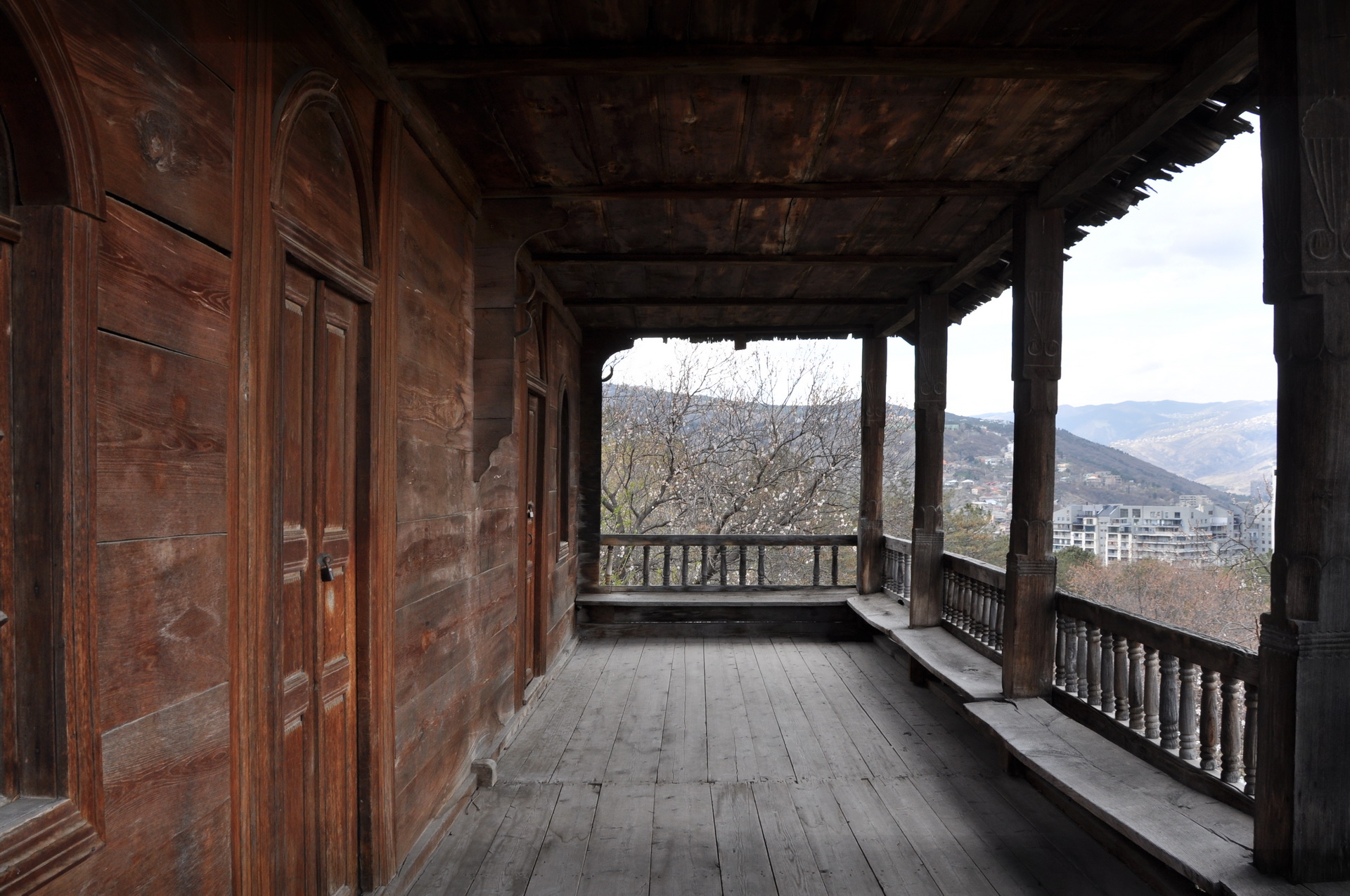 Этномузей на горе в Тбилиси