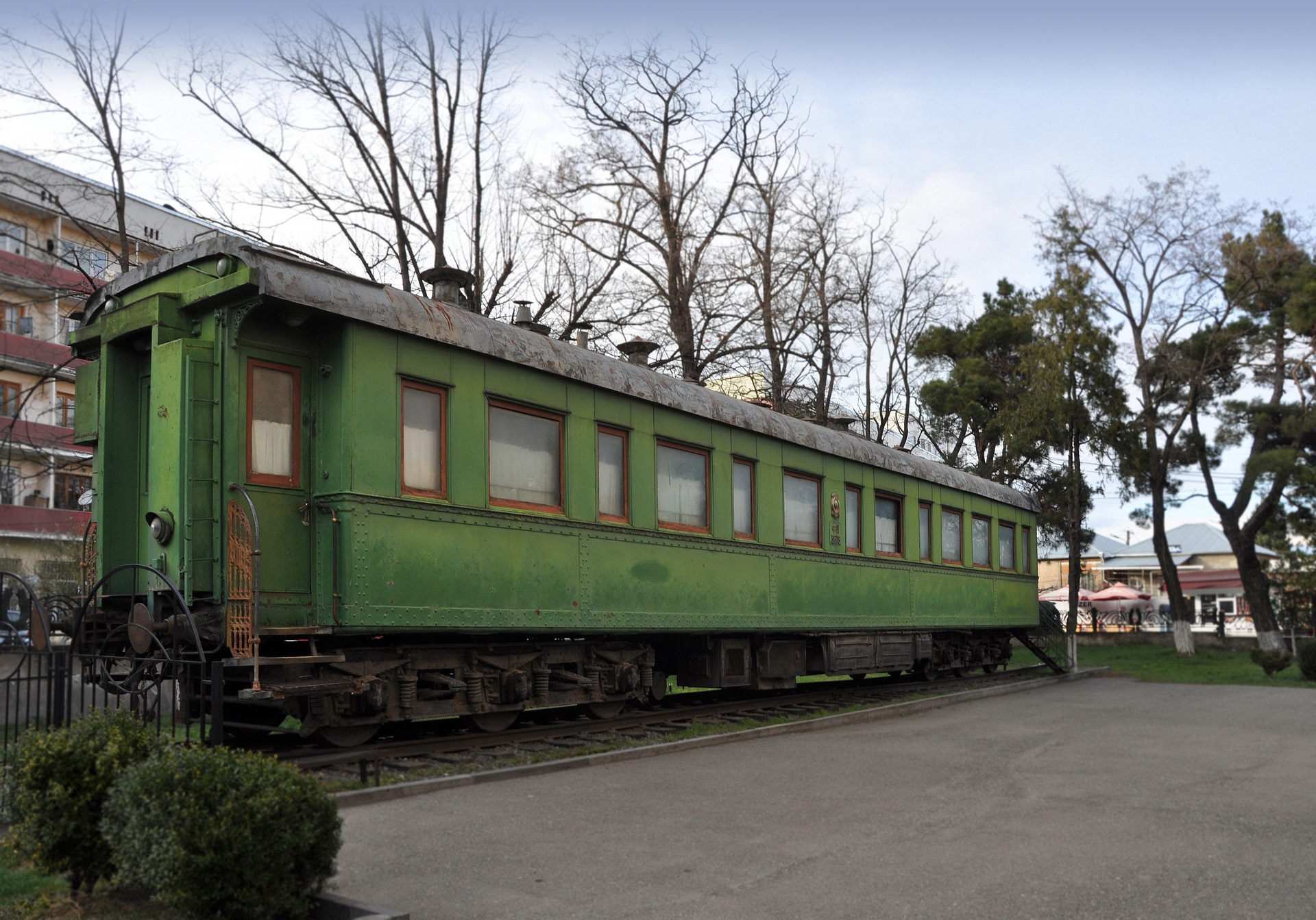 железнодорожный вагон Сталина