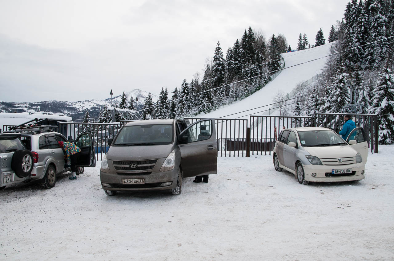 Бакуриани Митарби Парковка