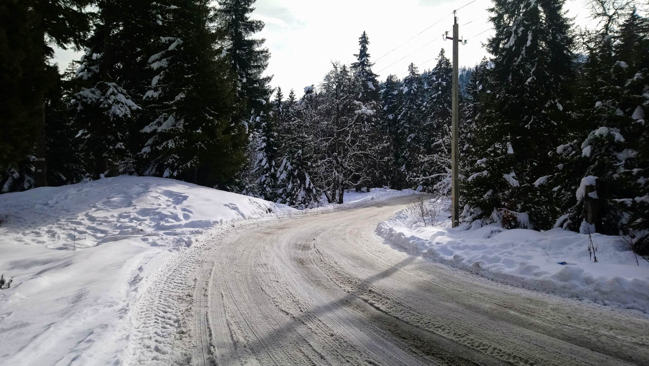 Бакуриани дорога к Митарби