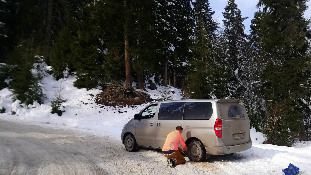цепи на Старекс