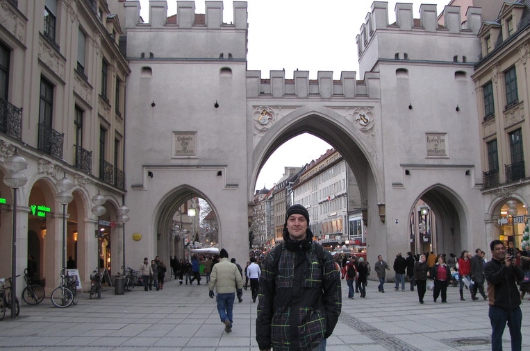 ворота Karlstor Мюнхен