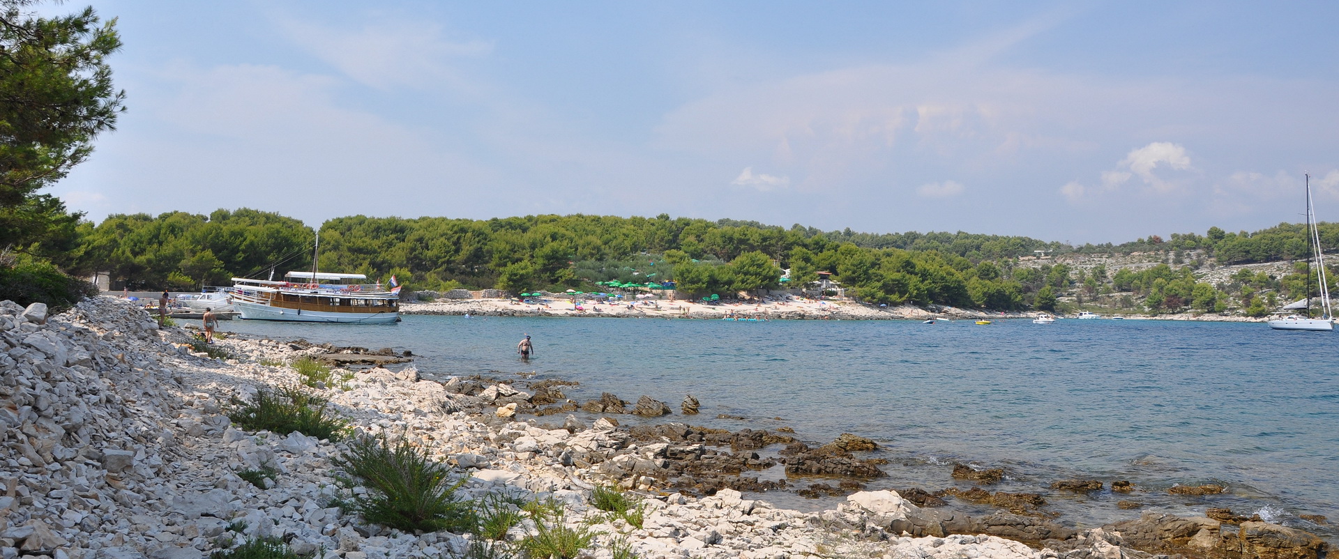 пляж на Чиово Хорватия