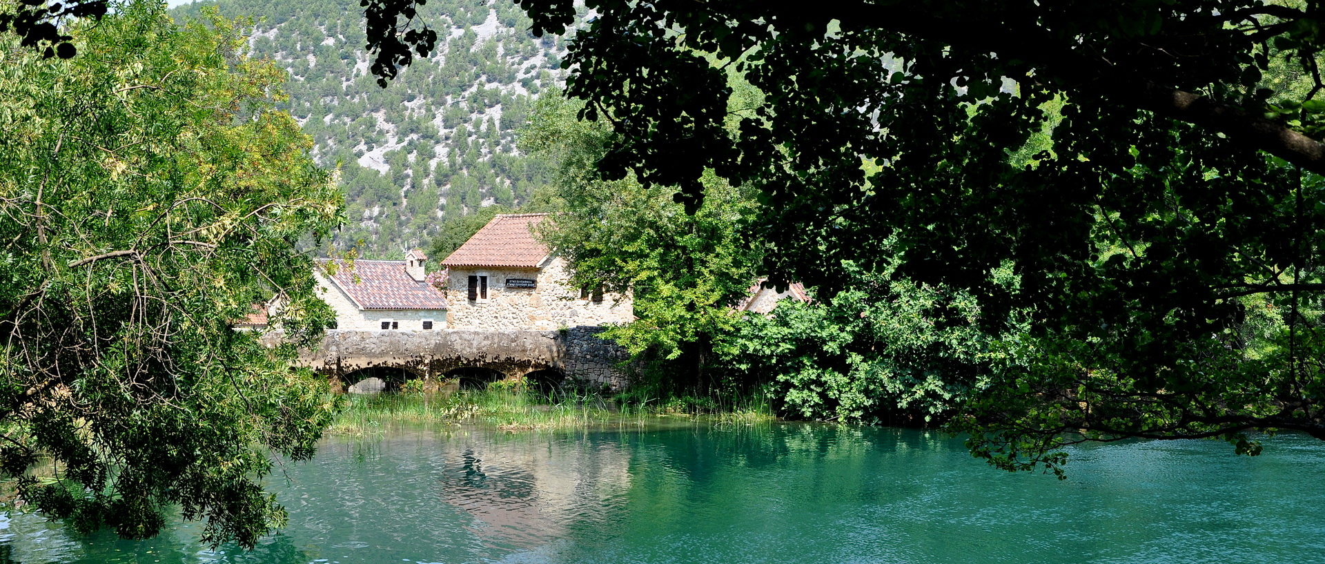 Этно деревня Национальный парк Крка Хорватия 