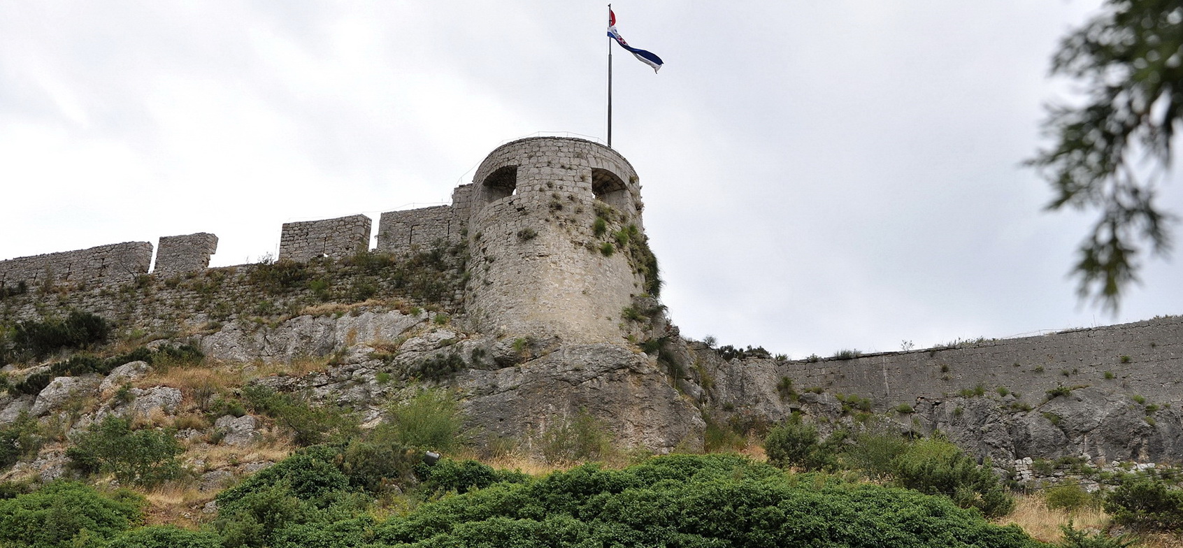 крепость Клис. вид с севера