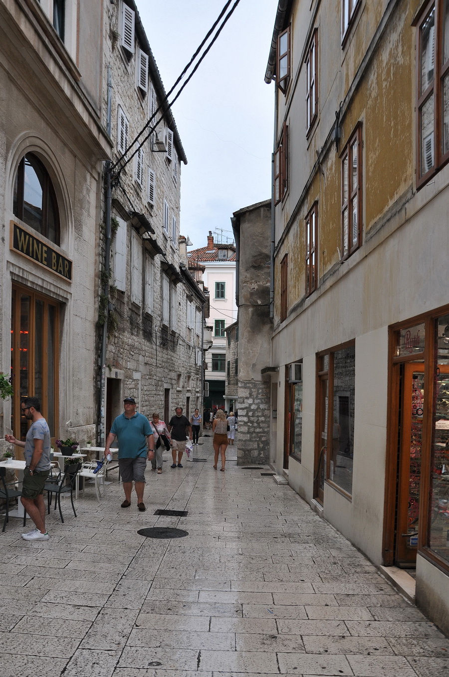 Split Хорватия улочки старого города