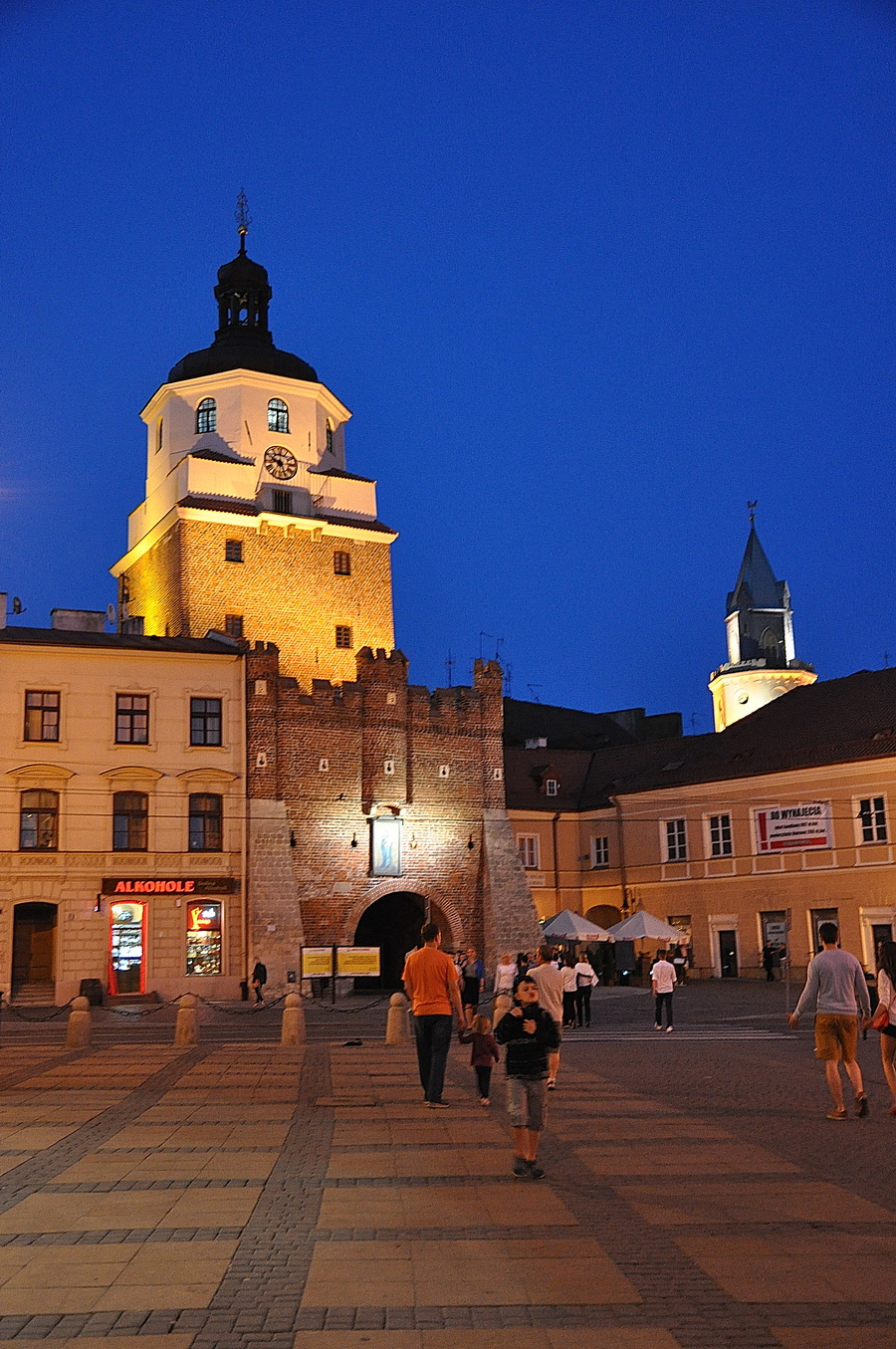 Краковские ворота Люблин Польша