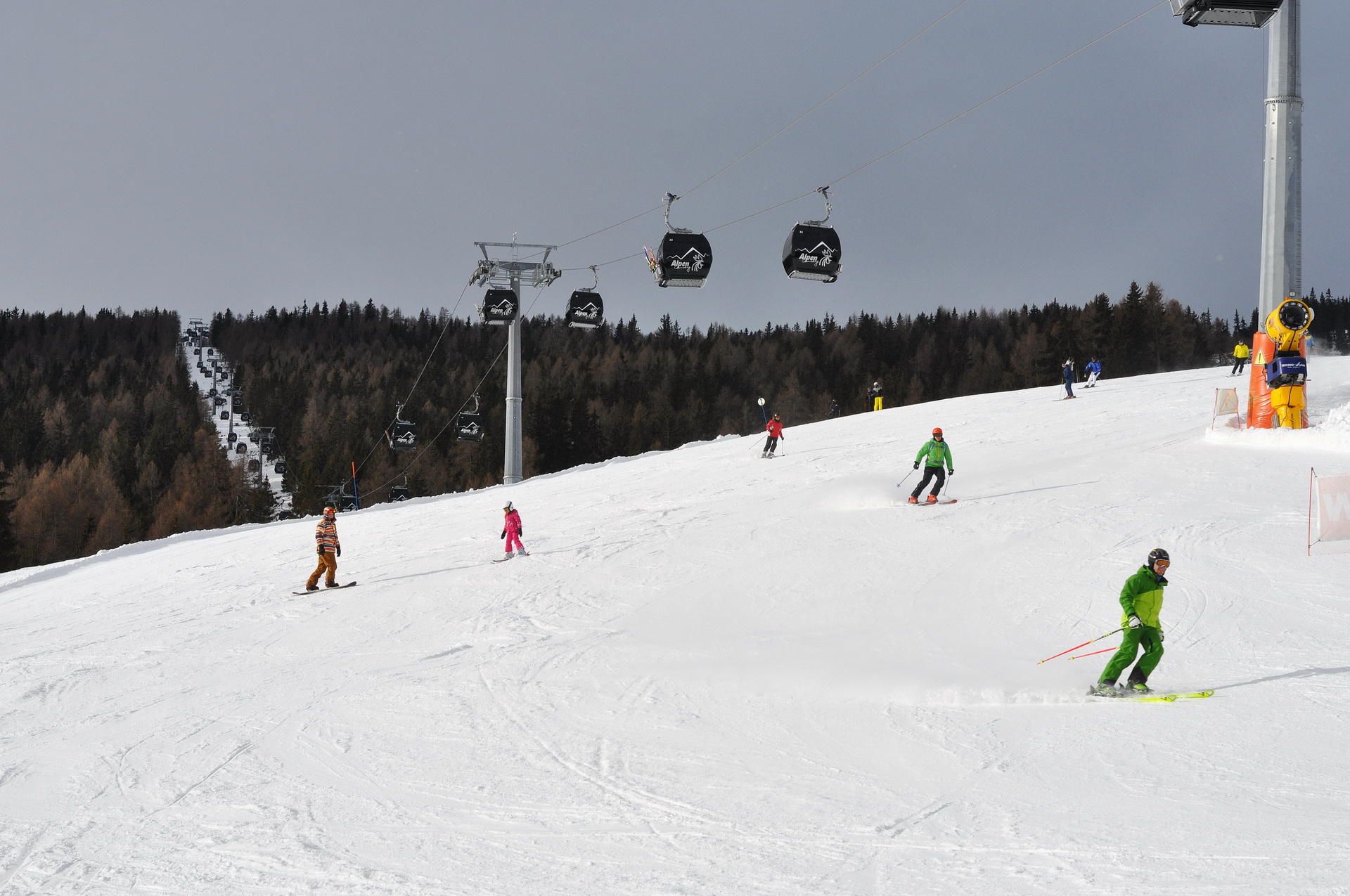 трасса на Kronplatz