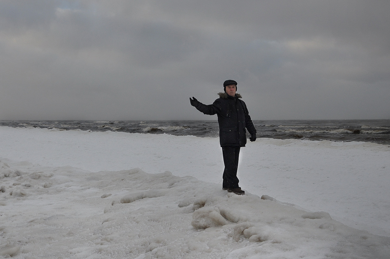 зимой у моря