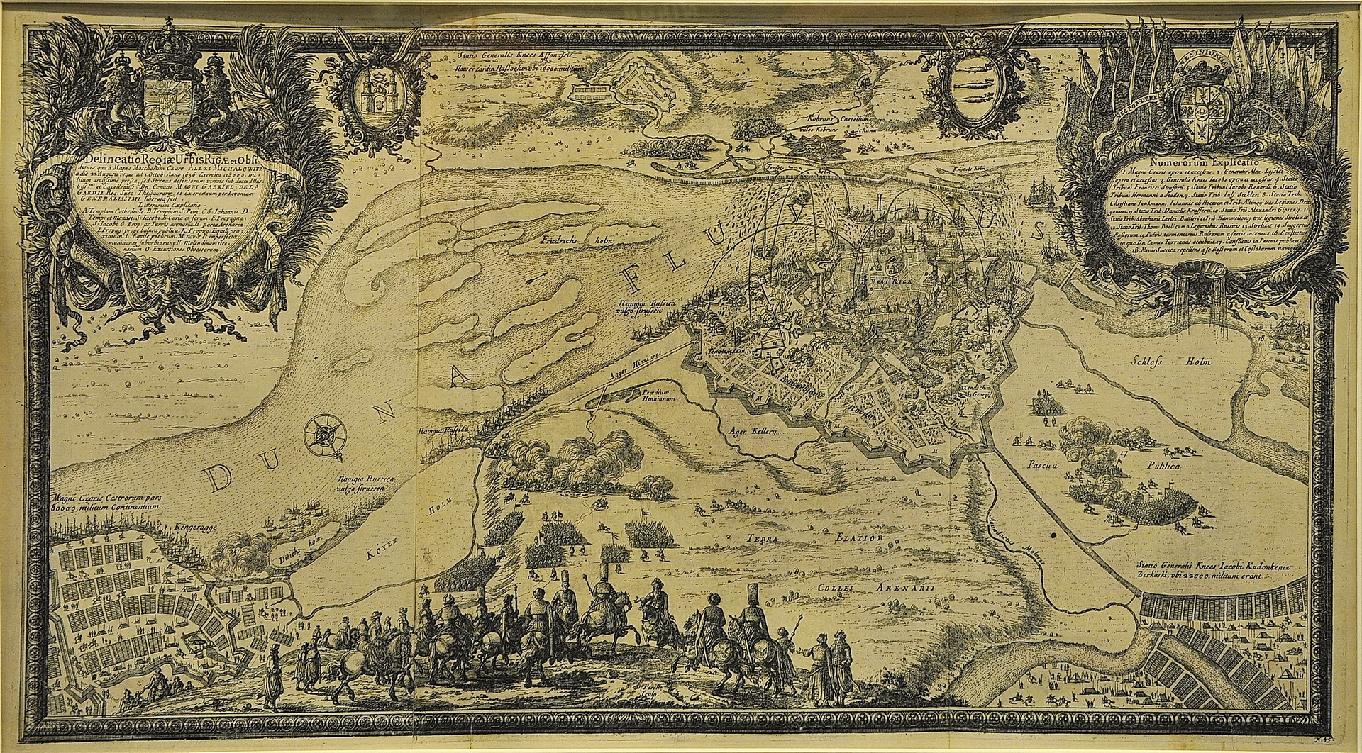 старинная карта